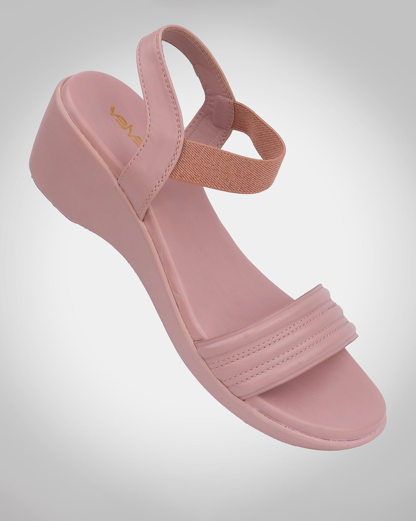 Open Toe Wedge Heels - B421