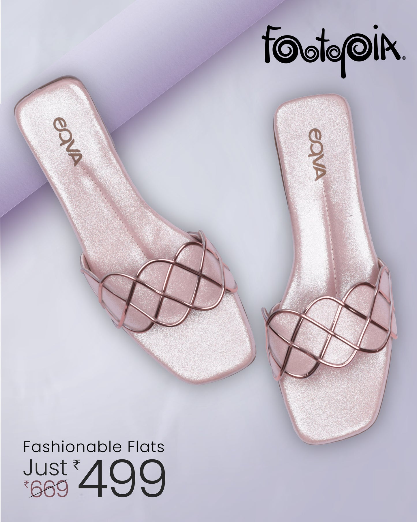 Women Open Toe Flats - AB9