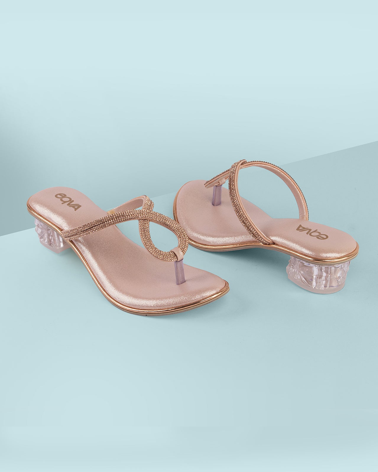 Women Open Toe Block Heels - W2386